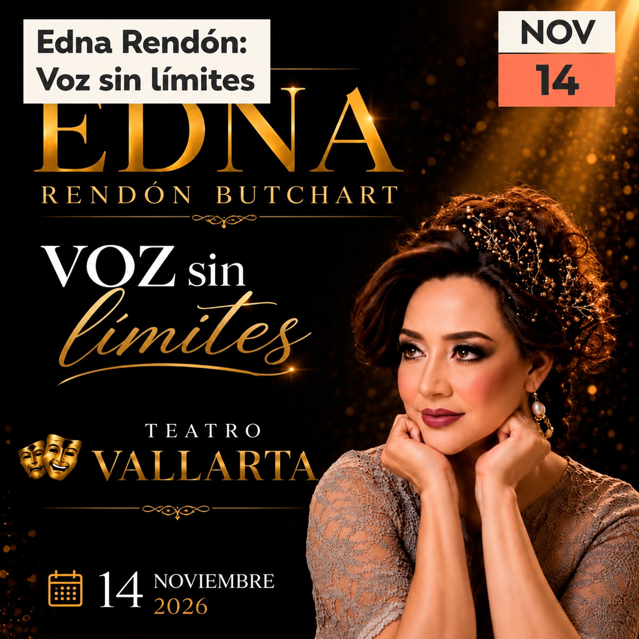 Edna Rendón: Voz sin límites Event